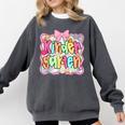 Back To School Kindergarten Preppy Teacher Girl Comfort Colors Sweatshirt Pepper Back To School Kindergarten Preppy Teacher Girl Comfort Colors Sweatshirt Pepper
