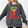 Back To School Math Is My Jam Math Teacher Comfort Colors Sweatshirt Pepper Back To School Math Is My Jam Math Teacher Comfort Colors Sweatshirt Pepper