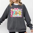 Back To School Pre-K Preppy Teacher Girl Comfort Colors Sweatshirt Pepper Back To School Pre-K Preppy Teacher Girl Comfort Colors Sweatshirt Pepper