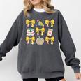 Back To School Yellow Bows Book Coffee Leopard Apple Teacher Comfort Colors Sweatshirt Pepper Back To School Yellow Bows Book Coffee Leopard Apple Teacher Comfort Colors Sweatshirt Pepper