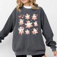 Ballet Ghost Ballet Dancer Spooky Dance Teacher Halloween Comfort Colors Sweatshirt Pepper