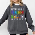 Battery Life Of A Teacher School Teacher Appreciation Comfort Colors Sweatshirt Pepper Battery Life Of A Teacher School Teacher Appreciation Comfort Colors Sweatshirt Pepper