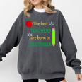 THE BEST TEACHERS ARE BORN IN DECEMBER Comfort Colors Sweatshirt Pepper THE BEST TEACHERS ARE BORN IN DECEMBER Comfort Colors Sweatshirt Pepper