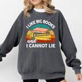 I Like Big Book Cant Lie Nerd School Librarian Teacher For Men Women Kids Comfort Colors Sweatshirt Pepper I Like Big Book Cant Lie Nerd School Librarian Teacher For Men Women Kids Comfort Colors Sweatshirt Pepper