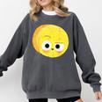 The Big Cheese Good Egg Teacher Halloween Costume Food Group Comfort Colors Sweatshirt Pepper