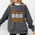 Biology Boo Crew Halloween Biology Teacher Matching For Men Women Kids Comfort Colors Sweatshirt Pepper