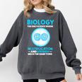 Biology Facts Science Teacher Student Biologist Comfort Colors Sweatshirt Pepper