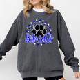 Blue Bobcats School Spirit Coquette Bow Mascot Teacher Comfort Colors Sweatshirt Pepper Blue Bobcats School Spirit Coquette Bow Mascot Teacher Comfort Colors Sweatshirt Pepper