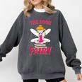 The Book Fairy Reading Teacher Librarian T-Shirt Comfort Colors Sweatshirt Pepper