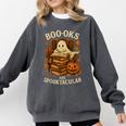 Books Are Spooktacular Ghost Book Reading Halloween Teachers Comfort Colors Sweatshirt Pepper Books Are Spooktacular Ghost Book Reading Halloween Teachers Comfort Colors Sweatshirt Pepper
