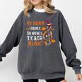 My Broom Broke So Now I Teach Music Teacher Halloween Comfort Colors Sweatshirt Pepper My Broom Broke So Now I Teach Music Teacher Halloween Comfort Colors Sweatshirt Pepper