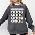 Calculator Easy Halloween Costume For Math Teacher Comfort Colors Sweatshirt Pepper Calculator Easy Halloween Costume For Math Teacher Comfort Colors Sweatshirt Pepper