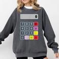 Calculator Math Teacher Halloween Costumes Women Men Adults Comfort Colors Sweatshirt Pepper Calculator Math Teacher Halloween Costumes Women Men Adults Comfort Colors Sweatshirt Pepper