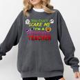 You Can't Scare Me I'm A Preschool Teacher Halloween Comfort Colors Sweatshirt Pepper You Can't Scare Me I'm A Preschool Teacher Halloween Comfort Colors Sweatshirt Pepper