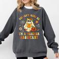 You Can't Scare Me I'm A School Teachers Assistant Halloween Comfort Colors Sweatshirt Pepper