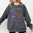 You Can't Scare Me I'm A Teacher For Men Women Comfort Colors Sweatshirt Pepper You Can't Scare Me I'm A Teacher For Men Women Comfort Colors Sweatshirt Pepper