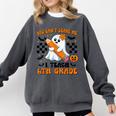 You Can't Scare Me I Teach 6th Grade Retro Teacher Halloween Comfort Colors Sweatshirt Pepper You Can't Scare Me I Teach 6th Grade Retro Teacher Halloween Comfort Colors Sweatshirt Pepper