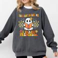 You Can't Scare Me I Teach Preschool Ghost Halloween Teacher Comfort Colors Sweatshirt Pepper You Can't Scare Me I Teach Preschool Ghost Halloween Teacher Comfort Colors Sweatshirt Pepper
