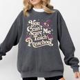 You Can't Scare Me I Teach Preschool Teacher Halloween Witch Comfort Colors Sweatshirt Pepper You Can't Scare Me I Teach Preschool Teacher Halloween Witch Comfort Colors Sweatshirt Pepper