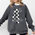 Checkered Fourth Grade Back To School Teachers Students Comfort Colors Sweatshirt Pepper Checkered Fourth Grade Back To School Teachers Students Comfort Colors Sweatshirt Pepper