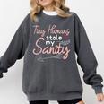 Childcare Provider Daycare Teacher Stole My Sanity Comfort Colors Sweatshirt Pepper Childcare Provider Daycare Teacher Stole My Sanity Comfort Colors Sweatshirt Pepper