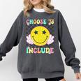 Choose To Include Special Education Teacher Autism Awareness Comfort Colors Sweatshirt Pepper Choose To Include Special Education Teacher Autism Awareness Comfort Colors Sweatshirt Pepper