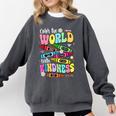 Color The World With Kindness Teacher Back To School Comfort Colors Sweatshirt Pepper Color The World With Kindness Teacher Back To School Comfort Colors Sweatshirt Pepper