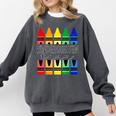 Colorful Crayon Kindergarten Team Tee For Teachers Students Men Women Kids Comfort Colors Sweatshirt Pepper Colorful Crayon Kindergarten Team Tee For Teachers Students Men Women Kids Comfort Colors Sweatshirt Pepper
