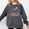 Computer Teacher Halloween Spooky Men Women Kids Comfort Colors Sweatshirt Pepper Computer Teacher Halloween Spooky Men Women Kids Comfort Colors Sweatshirt Pepper