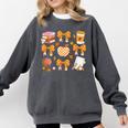 Coquette Bow Teacher Thanksgiving Fall Autumn Girls Women Comfort Colors Sweatshirt Pepper Coquette Bow Teacher Thanksgiving Fall Autumn Girls Women Comfort Colors Sweatshirt Pepper