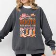 Cowboy Teacher These Boots Are Made-For Teaching School Comfort Colors Sweatshirt Pepper Cowboy Teacher These Boots Are Made-For Teaching School Comfort Colors Sweatshirt Pepper