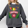 Crayon Box Fun Teacher Student Crayon Squad Halloween 2022 Comfort Colors Sweatshirt Pepper Crayon Box Fun Teacher Student Crayon Squad Halloween 2022 Comfort Colors Sweatshirt Pepper