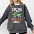 Creepin It Real Monster School 3rd Grade Teacher Halloween Comfort Colors Sweatshirt Pepper Creepin It Real Monster School 3rd Grade Teacher Halloween Comfort Colors Sweatshirt Pepper
