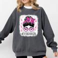 CTE Teacher In October We Wear Pink Breast Cancer Awareness Comfort Colors Sweatshirt Pepper CTE Teacher In October We Wear Pink Breast Cancer Awareness Comfort Colors Sweatshirt Pepper