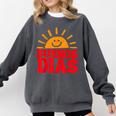 Cute Bilingual Spanish Teacher Buenos Dias Sunshine Comfort Colors Sweatshirt Pepper Cute Bilingual Spanish Teacher Buenos Dias Sunshine Comfort Colors Sweatshirt Pepper