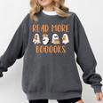 Cute Booooks Ghost Read More Books Teacher Halloween Comfort Colors Sweatshirt Pepper Cute Booooks Ghost Read More Books Teacher Halloween Comfort Colors Sweatshirt Pepper