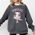 Dancolotl Ballerina Axolotl Ballet Dance Teacher Comfort Colors Sweatshirt Pepper Dancolotl Ballerina Axolotl Ballet Dance Teacher Comfort Colors Sweatshirt Pepper