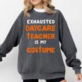 Daycare Teacher Halloween Costume Tired Day Care Shirt Comfort Colors Sweatshirt Pepper Daycare Teacher Halloween Costume Tired Day Care Shirt Comfort Colors Sweatshirt Pepper