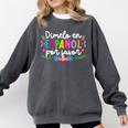 Dimelo En EspañOl Maestra De EspañOl Spanish Teacher Comfort Colors Sweatshirt Pepper