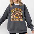 Director One Thankful Fall Teacher Women Life Comfort Colors Sweatshirt Pepper