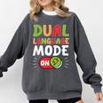 Dual Language Teacher Bilingual Teacher Comfort Colors Sweatshirt Pepper Dual Language Teacher Bilingual Teacher Comfort Colors Sweatshirt Pepper