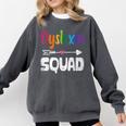 Dyslexia Awareness Month Dyslexia Teacher Therapist Comfort Colors Sweatshirt Pepper