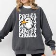 Eagles School Sports Fan Team Spirit Teacher Parent Student Comfort Colors Sweatshirt Pepper Eagles School Sports Fan Team Spirit Teacher Parent Student Comfort Colors Sweatshirt Pepper