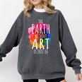 Earth Without Art Is Just Eh Painting Artist Pun Art Teacher Comfort Colors Sweatshirt Pepper Earth Without Art Is Just Eh Painting Artist Pun Art Teacher Comfort Colors Sweatshirt Pepper