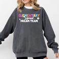 Elementary Squad Dream Team Teacher Student Back To School Comfort Colors Sweatshirt Pepper Elementary Squad Dream Team Teacher Student Back To School Comfort Colors Sweatshirt Pepper