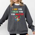 Emotional Intelligence Quote For School Counselor Teacher Comfort Colors Sweatshirt Pepper Emotional Intelligence Quote For School Counselor Teacher Comfort Colors Sweatshirt Pepper