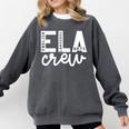English Language Art Teacher Crew ELA Squad English Teacher Comfort Colors Sweatshirt Pepper English Language Art Teacher Crew ELA Squad English Teacher Comfort Colors Sweatshirt Pepper