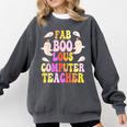 Faboolous COMPUTER TEACHER Costume This Is My Spooky Mom Dad Comfort Colors Sweatshirt Pepper Faboolous COMPUTER TEACHER Costume This Is My Spooky Mom Dad Comfort Colors Sweatshirt Pepper