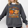 Fall In Love With Reading Book Autumn Pumpkins And Teachers Comfort Colors Sweatshirt Pepper Fall In Love With Reading Book Autumn Pumpkins And Teachers Comfort Colors Sweatshirt Pepper