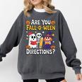 Are You Fall O Ween Directions Halloween Teacher Ghost Comfort Colors Sweatshirt Pepper Are You Fall O Ween Directions Halloween Teacher Ghost Comfort Colors Sweatshirt Pepper